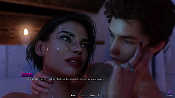 Touching My Horny Stepmom's Pussy While Bathing Together 3d Hentai Animated Porn Life In Santa County thumbnail