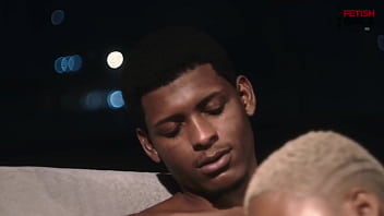 In The Intimacy Of The Night The Color Of Their Skin Shone Vicky Menáge And Carlão Villar With His 22 Centimeter Cock Getting Ready To Fuck thumbnail