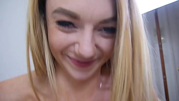 Mae cute blonde blue eyes 19 yo pov blowjob and huge cum load facial Mae cute blonde blue eyes 19 yo pov blowjob and huge cum load facial