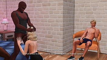 Husband watches wife as she is fucked by two bbc Husband watches wife as she is fucked by two bbc