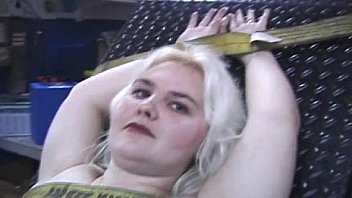 Blonde babe liz gets bound and her