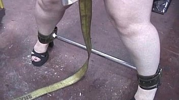 Blonde babe liz gets bound and her