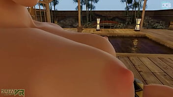 Fortnite futanari handjob