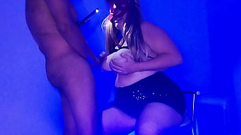 The shameless milf with beautiful big tits and a fleshy shaved pussy