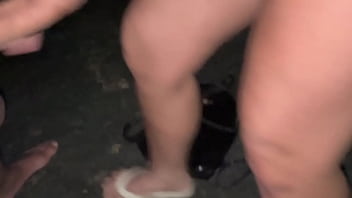 Fudi a morena gostosa do rabão na pedra do arpoador de ipanema e gozei na boca dela