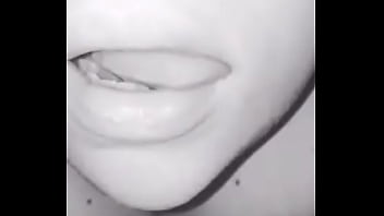 Babe licking her lips waiting for your dick