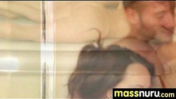 Nuru massage ends with a hot shower fuck 3