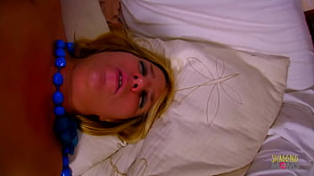 Studs have their way with a mature by using their cocks and a big dildo