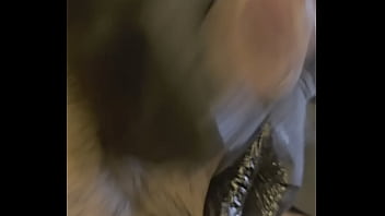 Tattooist asks if she can empty my big balls during tattoo session