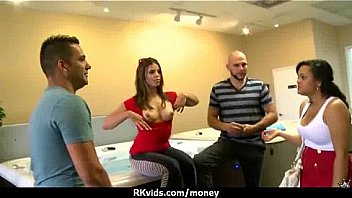 Desperate teen naked in public and fucks to pay rent 3