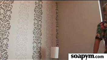 A very hot soapy massage and a hard fucking 21