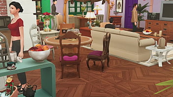 Tv show's xxx adaptation friends ross rachael joey phoebe chandler and monica sex