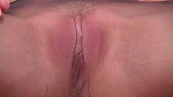 Cute and sexy brunette gets all wet