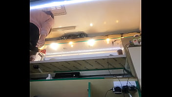 Super sexy babe in micro panties upskirt pov