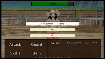 Lusty buccaneers parody hentai game ep 4 creampie alvida's pirate pussy