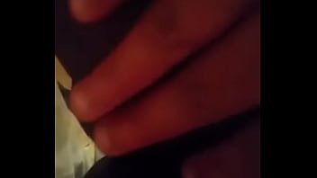 Girl fingering her fat pussy