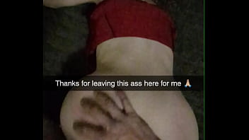 Roommates girlfriend rough fucked & manhandled on snapchat