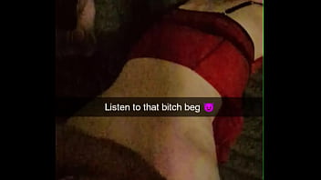 Roommates girlfriend rough fucked & manhandled on snapchat