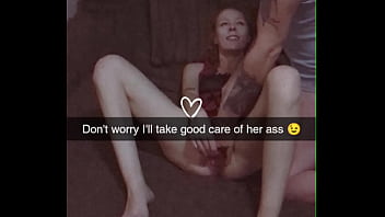 Roommates girlfriend rough fucked & manhandled on snapchat