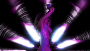 Mature fantasy dancer donned hot leather underwear and posing for you