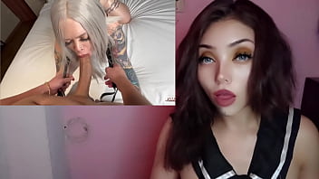 Masturbandome rico se coge a la madrastra por el culo