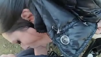 Preview almost caught out door blow job and fuck 237#amateur #milf #out door #shinny fetish #blow job #public #ca