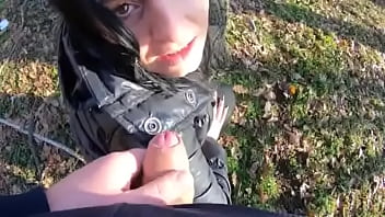 Preview almost caught out door blow job and fuck 237#amateur #milf #out door #shinny fetish #blow job #public #ca