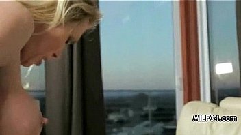 Milf got horny and had her way with his cock