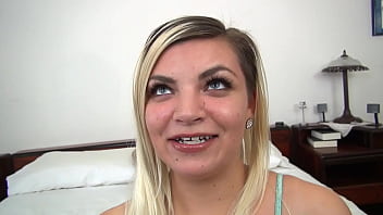 Alex little cute blonde 19 yo pov blowjob and huge messy cum load wow a