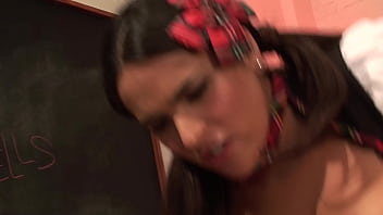 Valery summer knew this was her last chance to fuck her math professor so she went all