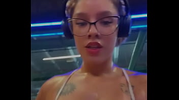 O cardio da gata tá em dia