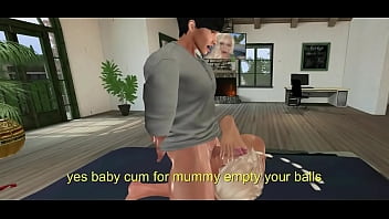 Stepson wearing my panty's