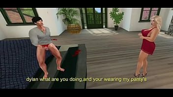 Stepson wearing my panty's