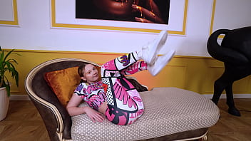 First dp gorgeous babe akina asmus gets her first double penetration from three big cocks eks322