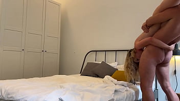 Milf isabelle deltore wanted to have sex with a young guy with huge cock