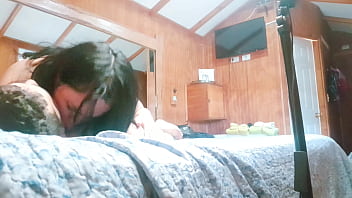 Hot stepmom is surprised with a brutal morning fuck