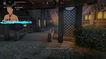 Skyrim b and l mod trying to complete a quest but got distracted by hot girls