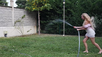 My gardener took advantage of the hot spring sets