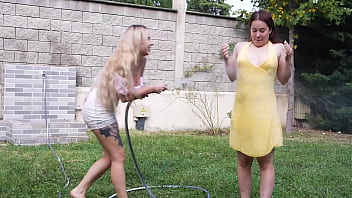 My gardener took advantage of the hot spring sets