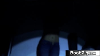 Busty beautiful hottie gets shackled up and dominated