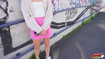 German scout petite and small tits latina teen lucy mendez pick up for casting fuck