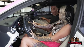 Gangbanging the sexy slutty karmen karma with the mandingo club