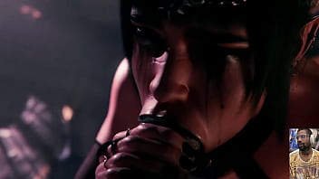 Goth shadowheart blows your cock