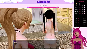 Vtuber lewdneko plays harem hotel part 27