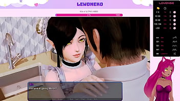 Vtuber lewdneko plays harem hotel part 27