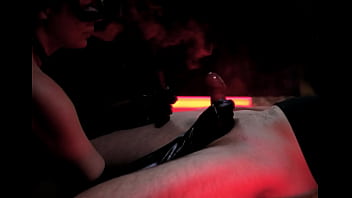 Milf cat woman made me cum while she was smoking slowmo