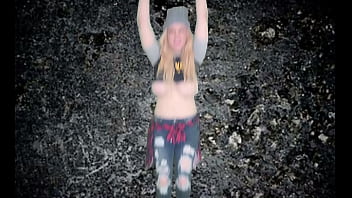 Four grunge chicks dance and suck cock