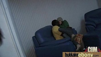 Black pornstar debut bukkake 12