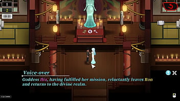 Happy island fantasy gameplay attempting to impregnant the elf goddess