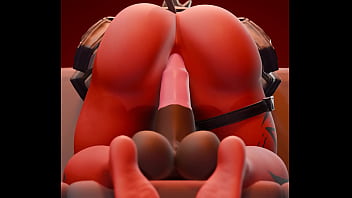 Desdemona from fornite anally riding a cock dildo Desdemona from fornite anally riding a cock dildo